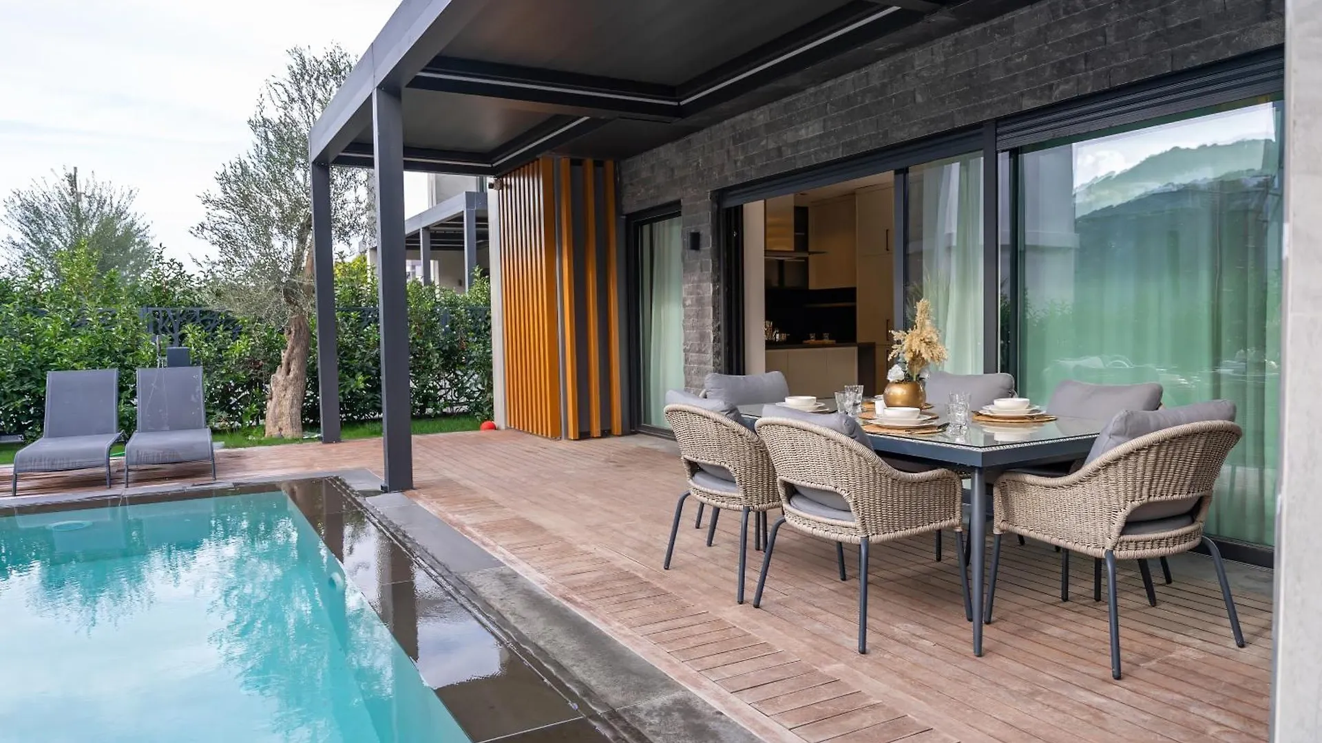 Villa With Private Swimming Pool In Bodrum Turkey